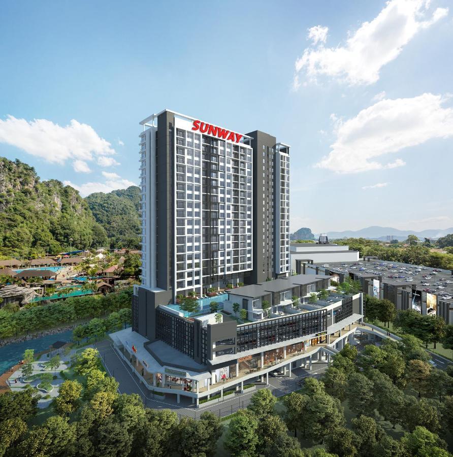 Ipoh Tambun Lost World Sunway Onsen Suites Luna 2R2B 8Paxs Exterior photo