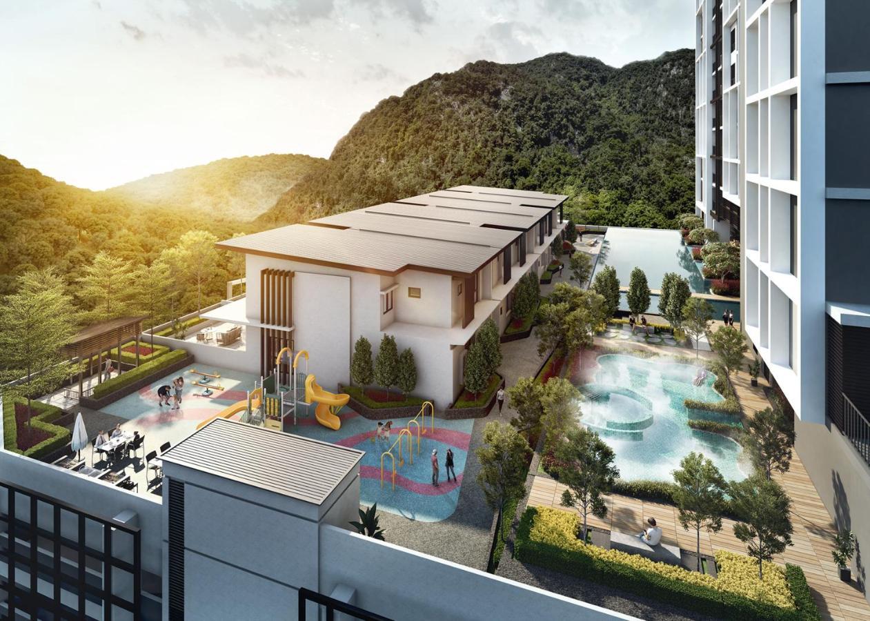 Ipoh Tambun Lost World Sunway Onsen Suites Luna 2R2B 8Paxs Exterior photo